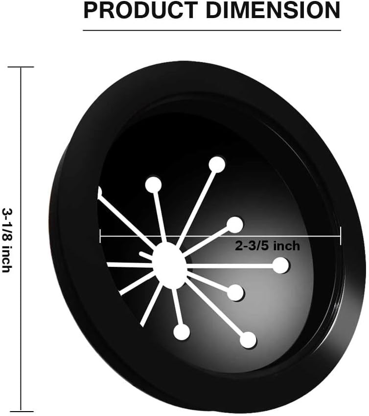 Garbage Disposal Splash Guard Sink Baffle Cover Kitchen Disposal Replacement