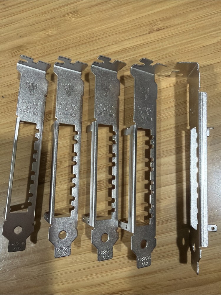 (5) Intel® Ethernet Converged Network Adapter X710-DA4 Full Height Brackets