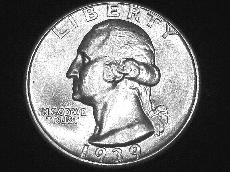1939 Washington Quarter -- Very Choice Uncirculated