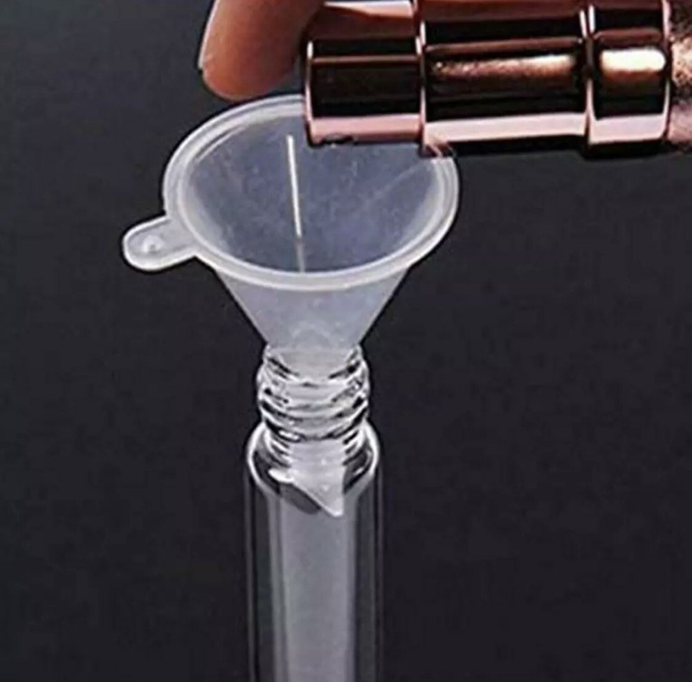 2 Funnels Small MINI Plastic Perfume Diffuser Bottle Liquid Oil FRAGRANCE Spices