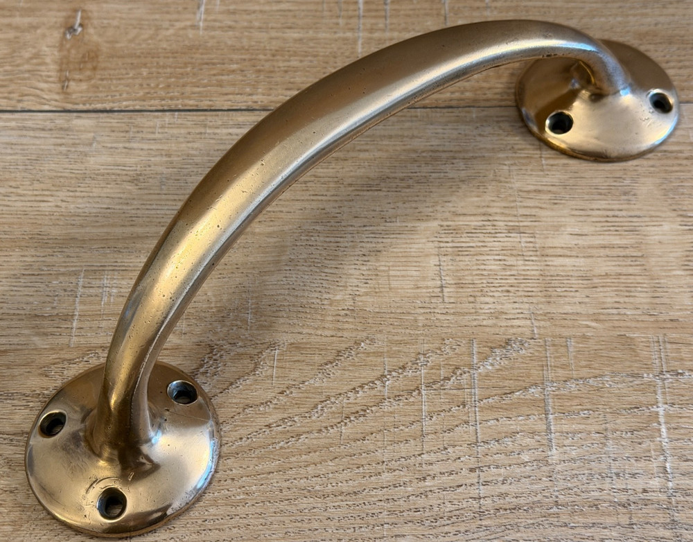ANTIQUE SOLID BRASS DOOR PULL HANDLE