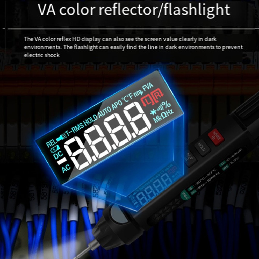 A3008 Digital Multimeter, Automatic Intelligent Sensor Pen Tester, 68898