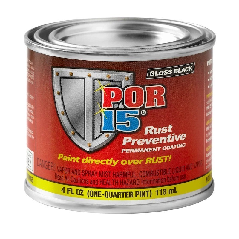 POR 15 45006 Rust Preventative Coating (1 can) Gloss Black