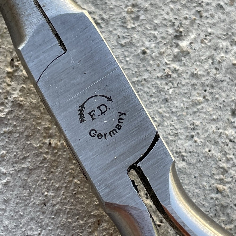 F Dick Curved Needle Nose Pliers Germany