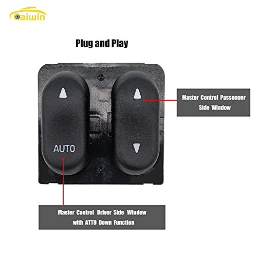 Driver Side Master Power Window Switch Compatible with 1999-2002 Ford F