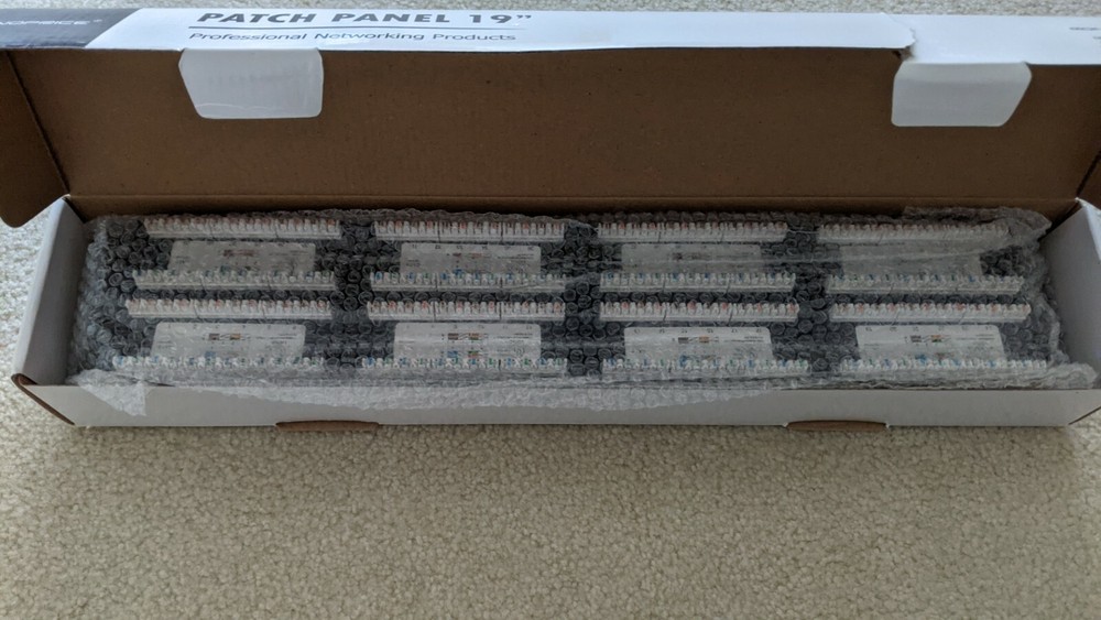 SAME DAY SHIP - NEW Monoprice Network Patch Panel 19" 7305 MP-C6U8BBH48 Ethernet