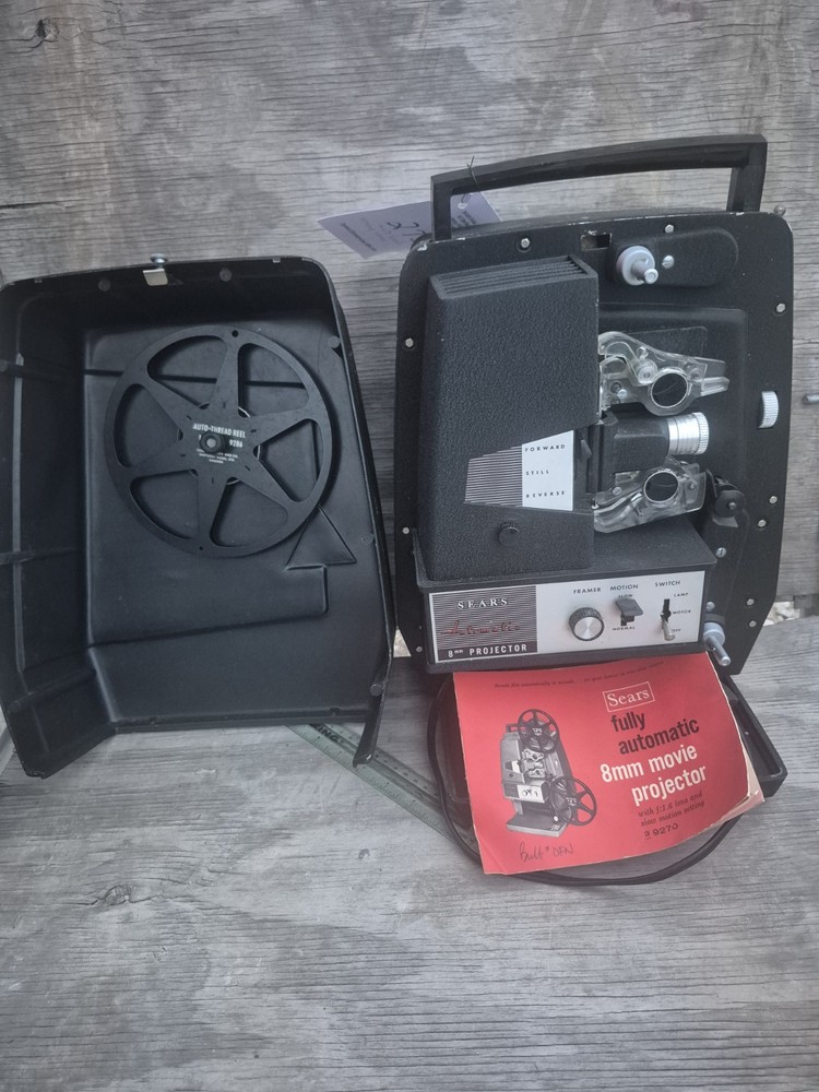 Vintage 8mm Sear Roebuck Projector