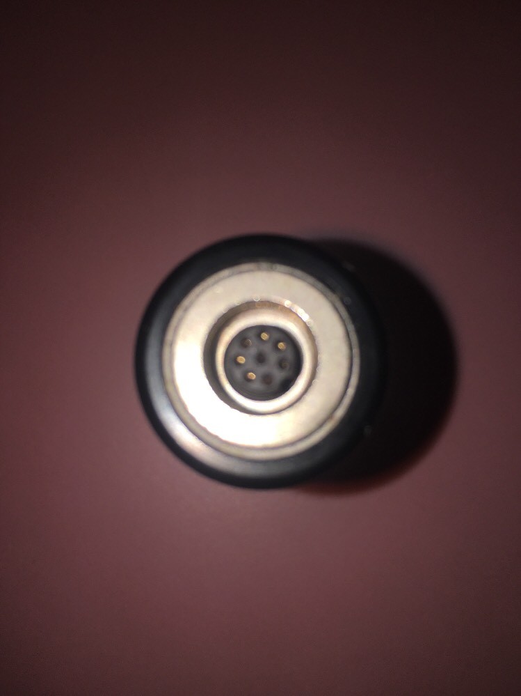 110 camera tube plug in end piece