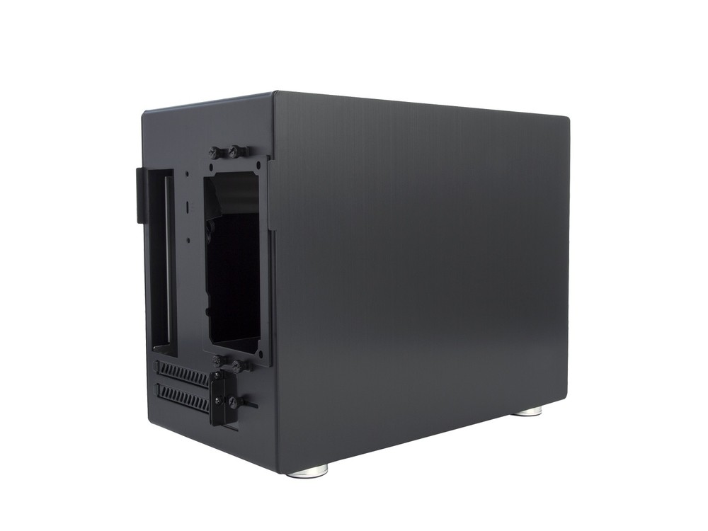 Computer Case By Integer Computers Black Aluminum Model B-18