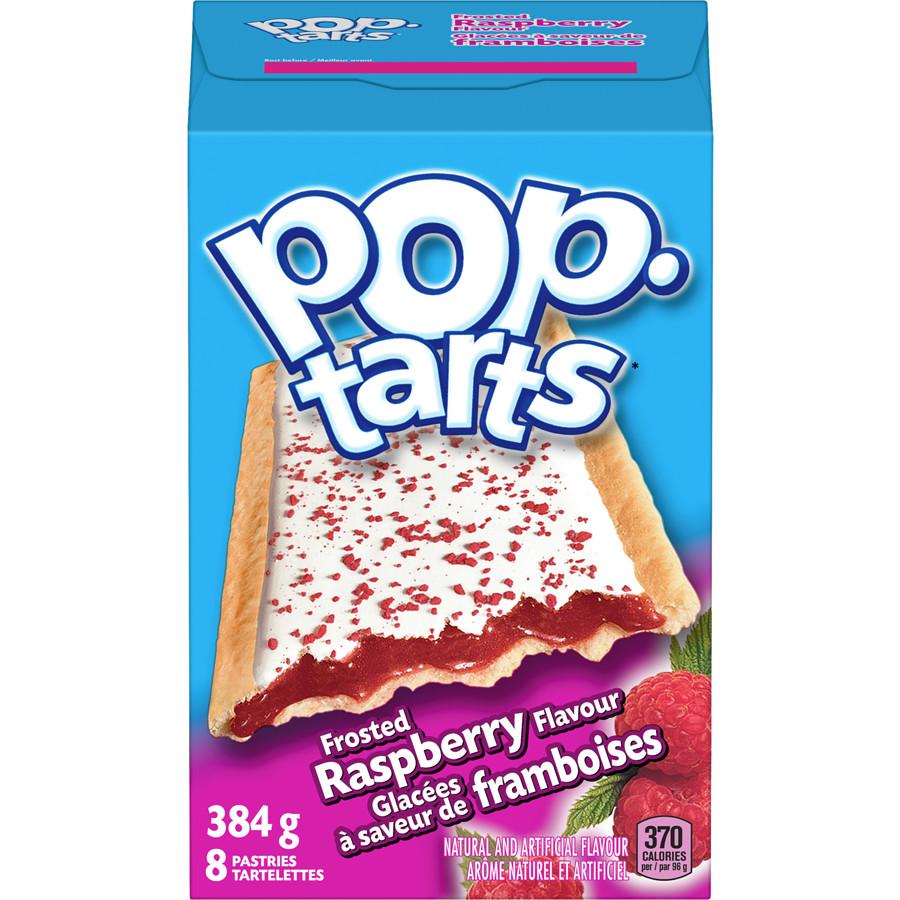 2-Pack Kelloggs Poptarts Pop Tarts Frosted Raspberry