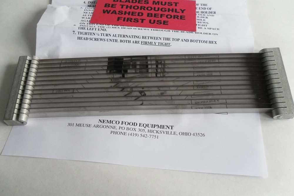 Nemco 466-1 3/16" Tomato Slicer Replacement Blade Assembly