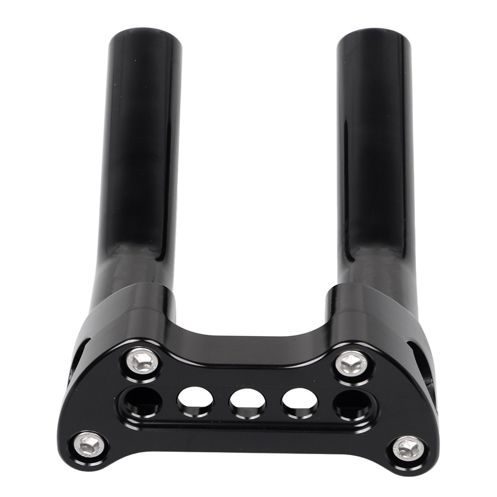 Black 6.5" Pullback Handlebar Riser Top Clamp For Harley Road Glide FLTR V-Rod