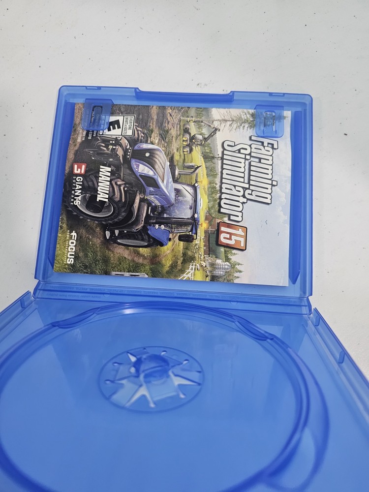 farming simulator 15 ps4 CASE ONLY NO GAME