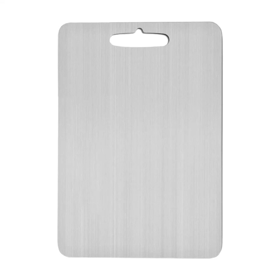 Double-Sided Titanium Cutting Board – Durable Kitchen & Camping Prep Board