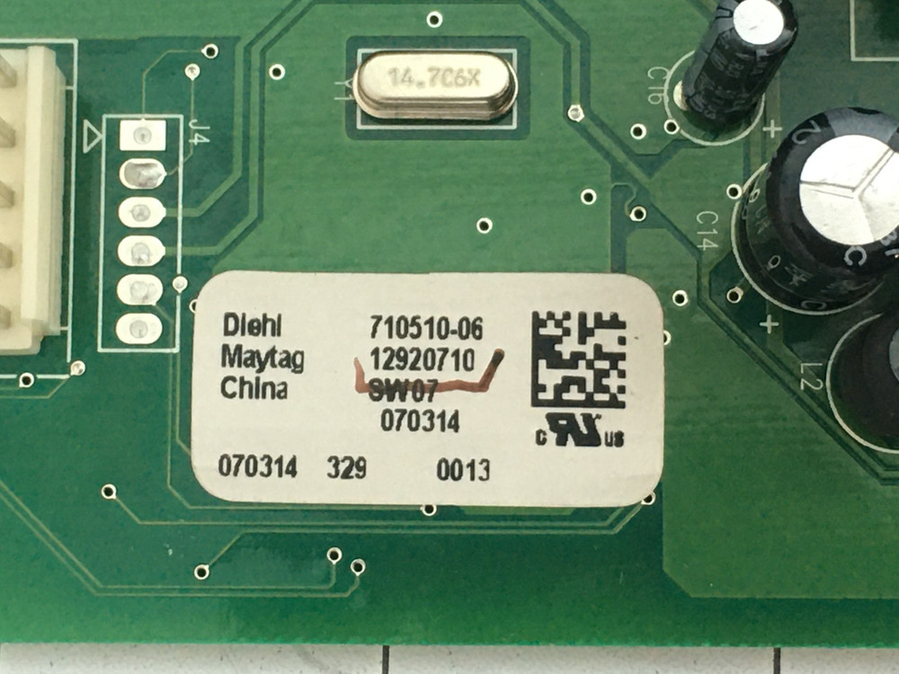 Maytag Refrigerator Control Board P# 12920710