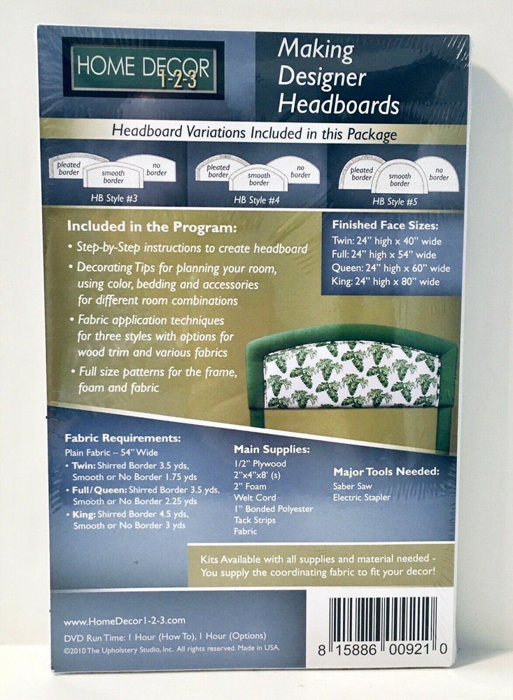 Headboard Collection 2 - Home Decor 1-2-3