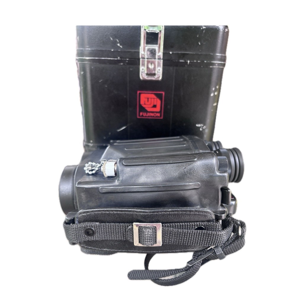 Fujinon Stabiscope 14x40 Image-Stabilized Binoculars WORKS Original Case & Strap
