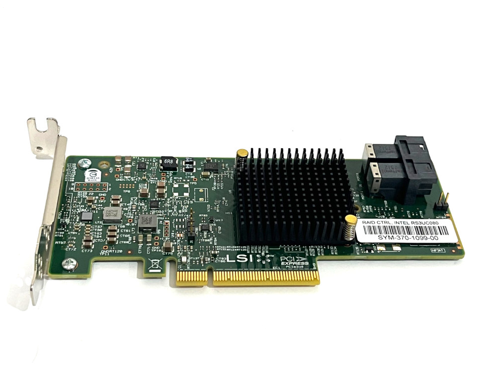LSI Intel RS3UC080 12Gb/s PCIe x8 Gen3 SAS RAID Module Controller Low Profile