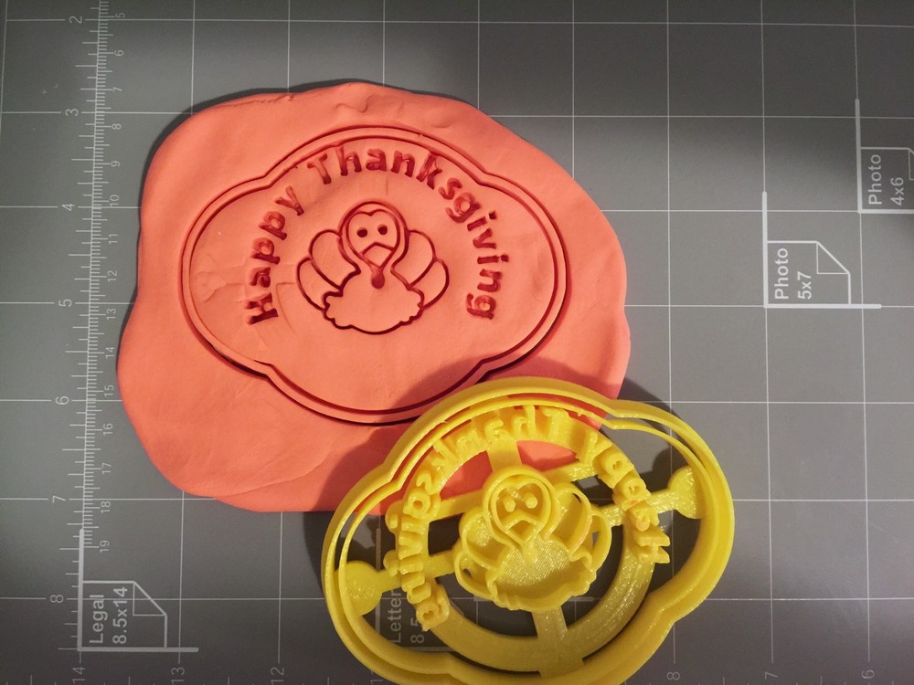 Happy Thanksgiving Cookie Cutter