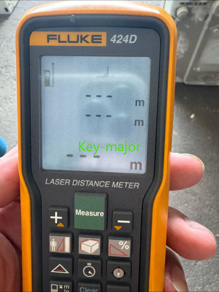 Fluke 424D Laser Distance Meter - Tested & Working -