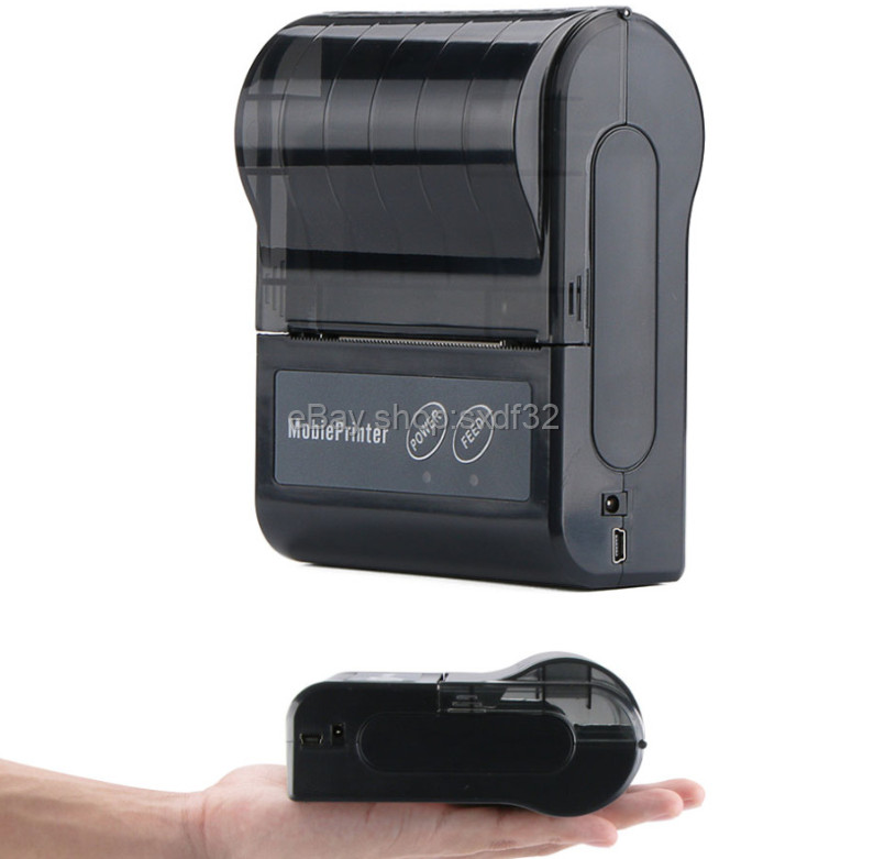 58mm Bluetooth Thermal Receipt For Printer Android IOS Windows Port POS Portable