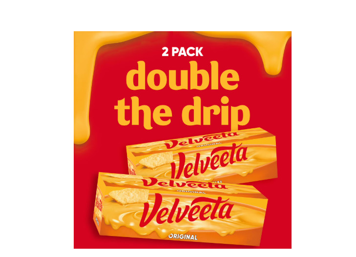 Velveeta Original Pasteurized Cheese Loaf 32 oz., 2 ct.