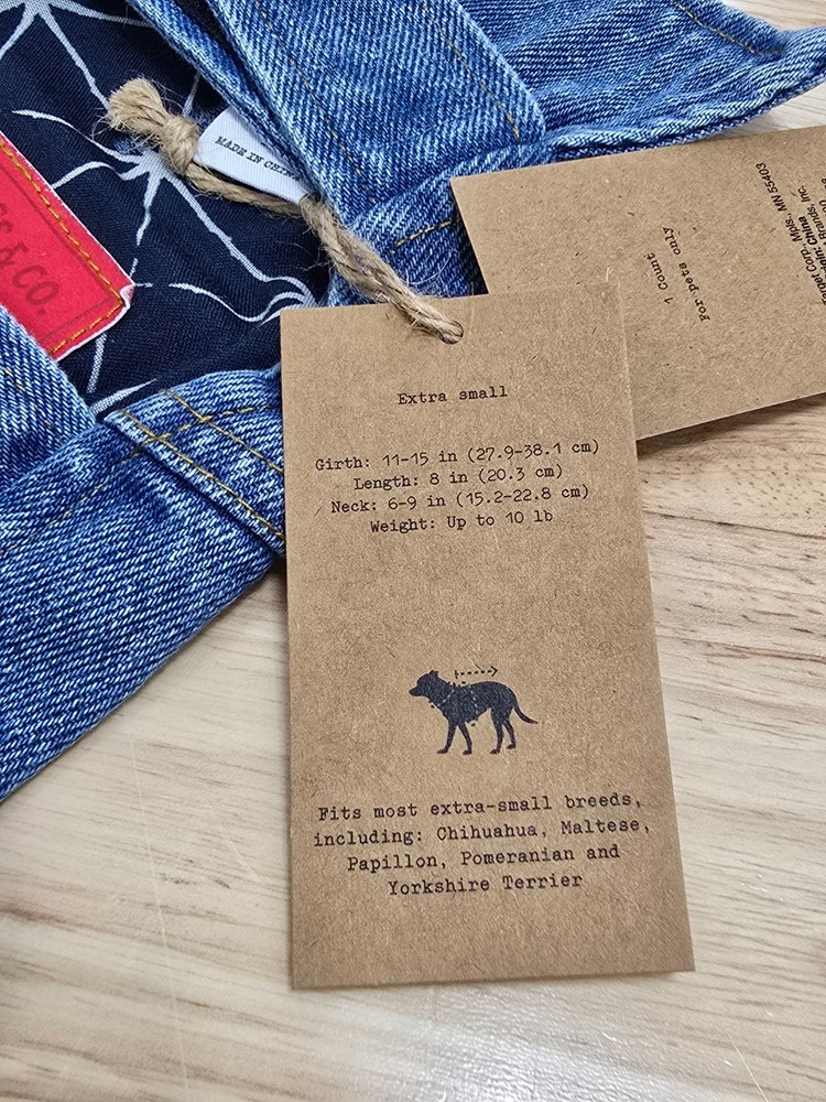 Levi Strauss Pet Trucker Jacket XS
