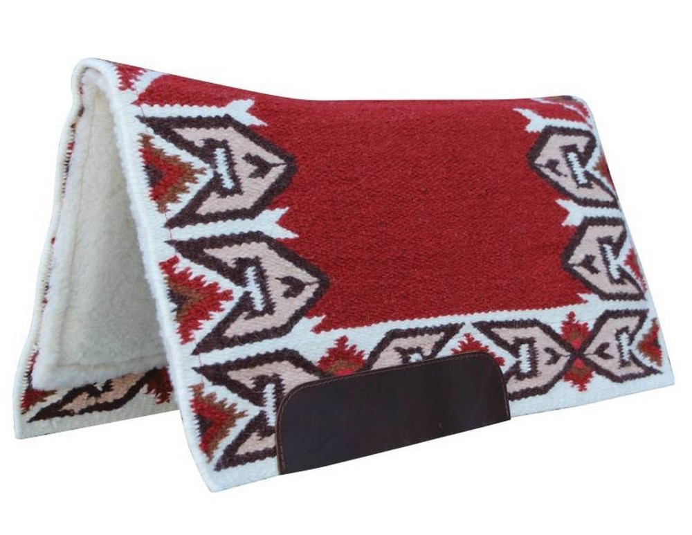 Professionals Choice Work Saddle Pad Octollio Wool Blanket Top WSPCO