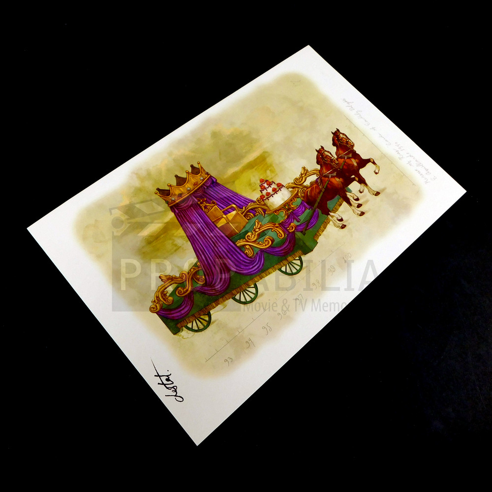 INTERVIEW WITH THE VAMPIRE Lestats Signed Design S1E7 Original Prop (1883-9130)