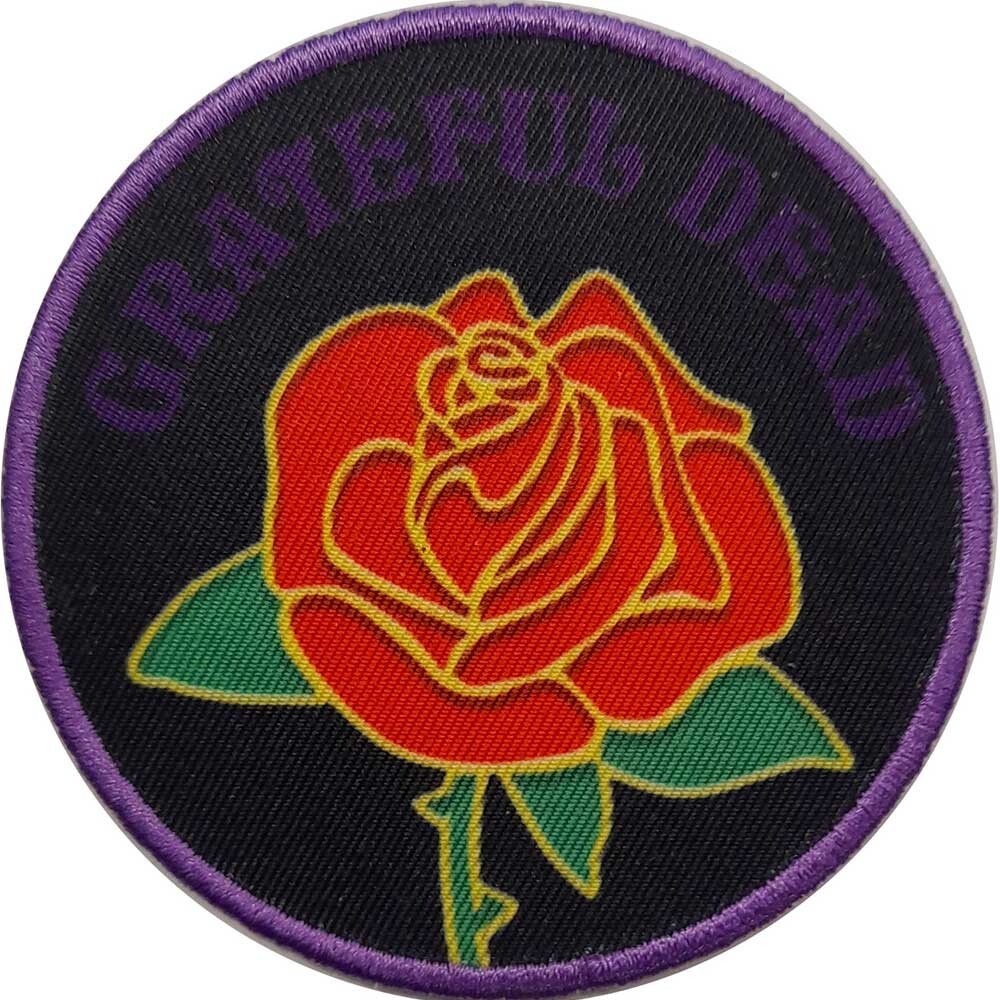 GRATEFUL DEAD rose official patch by rockoff