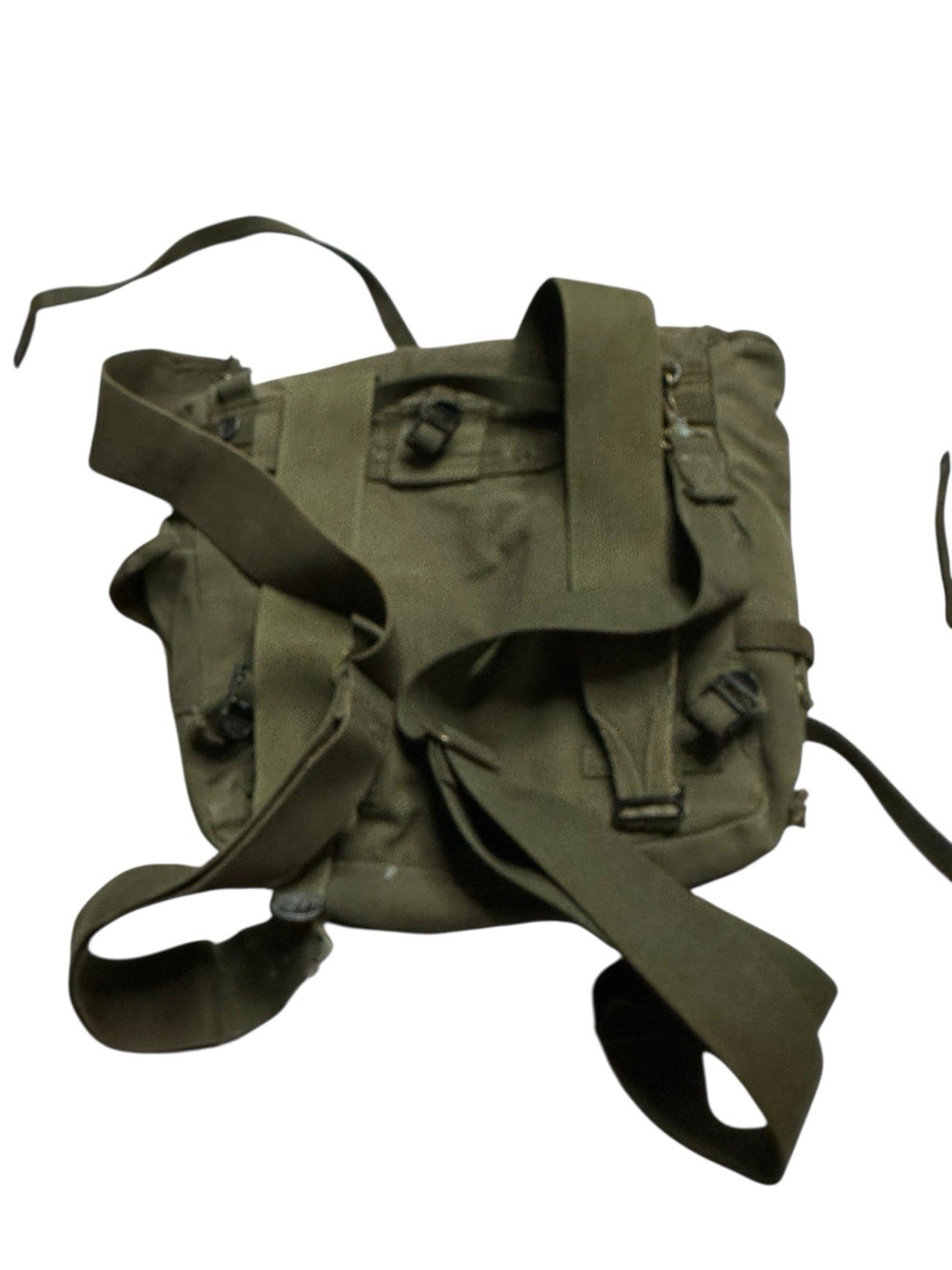 ORIGINAL WWII US ARMY M1945 UPPER COMBAT FIELD PACK & SUSPENDERS- 1945