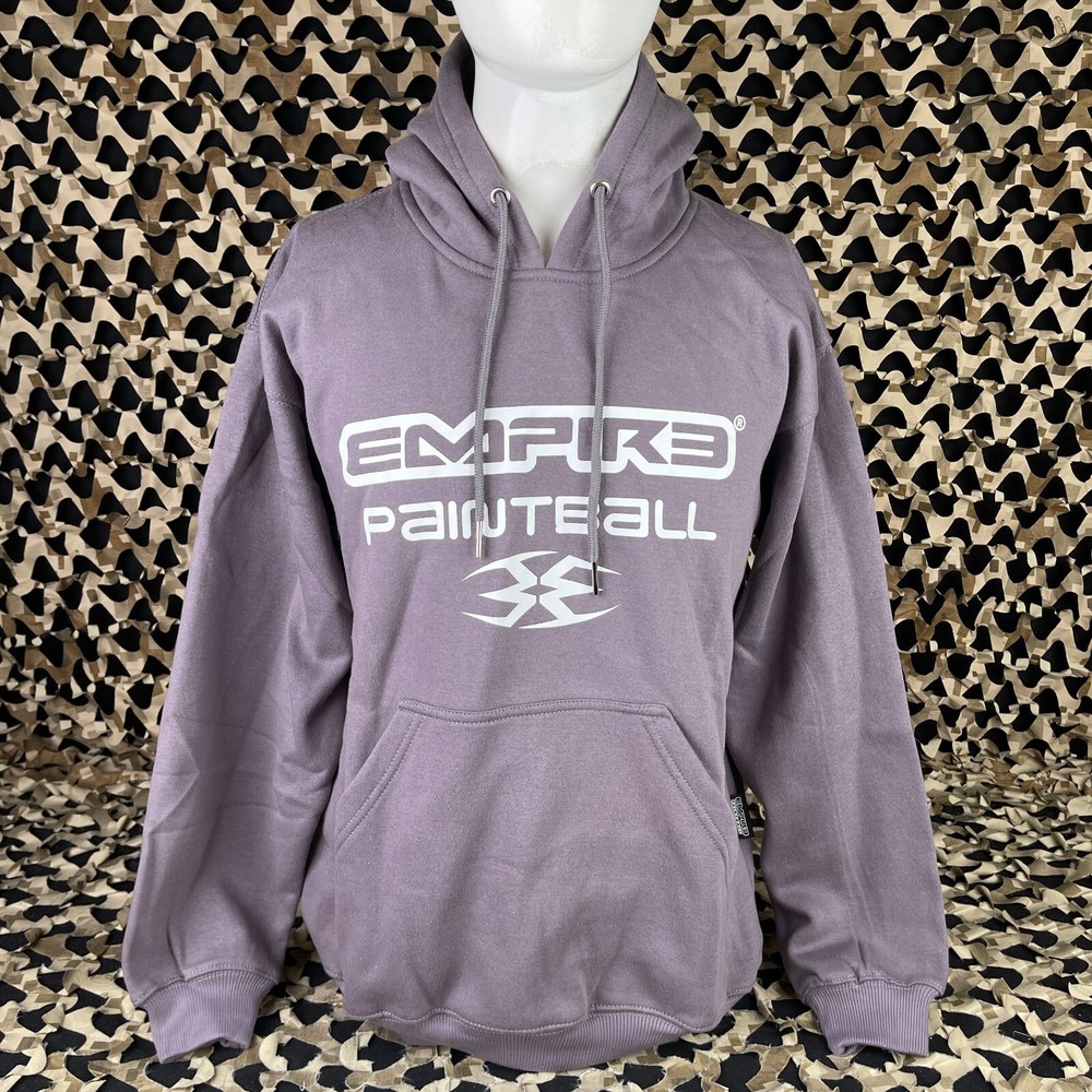 NEW Empire Paintball Hooded Pull Over Sweatshirt - Grey - Medium