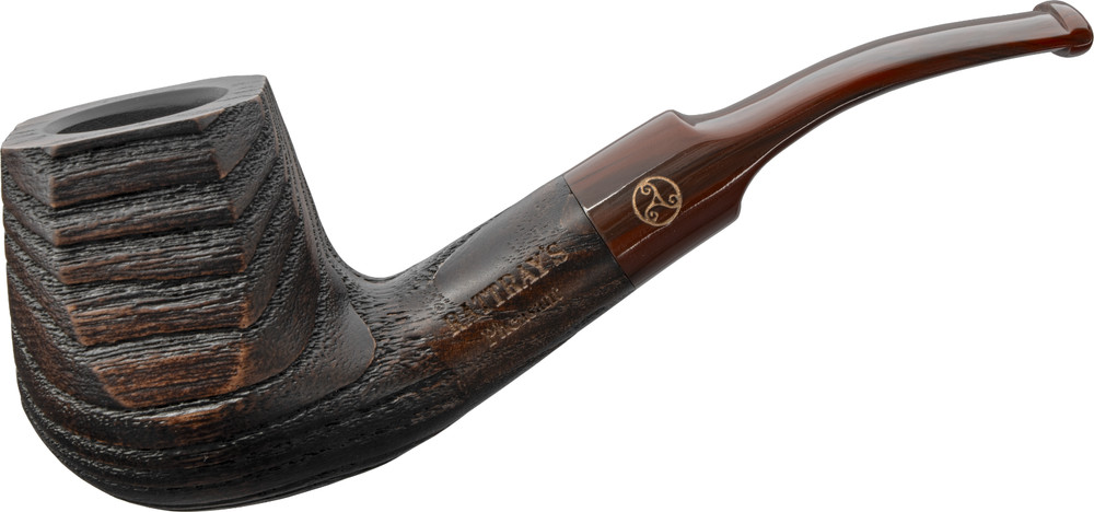 RATTRAY'S PHEASANT G 1 SANDBLASTED BENT PANEL 9MM ASH PIPE **NEW in BOX**