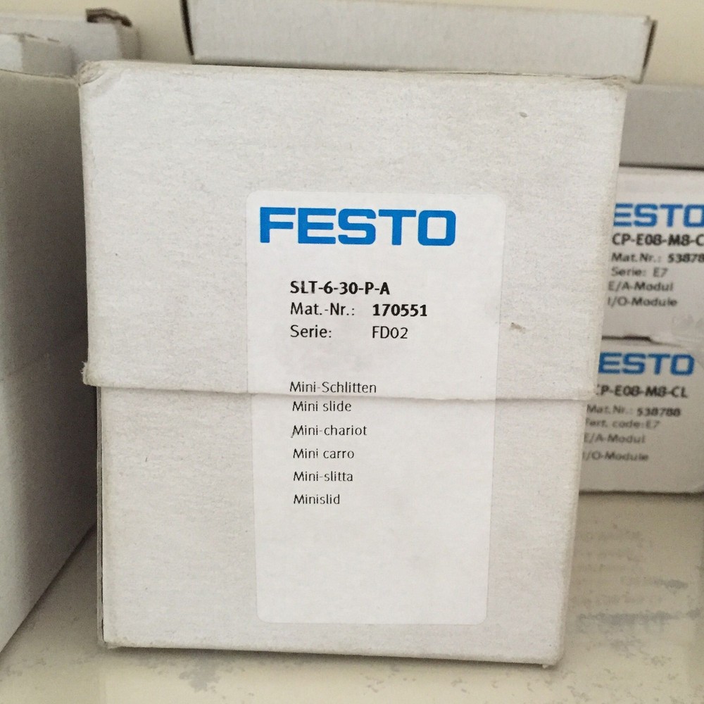 1PC FESTO SLT-6-30-P-A 170551 Slide Cylinder Expedited Shipping New