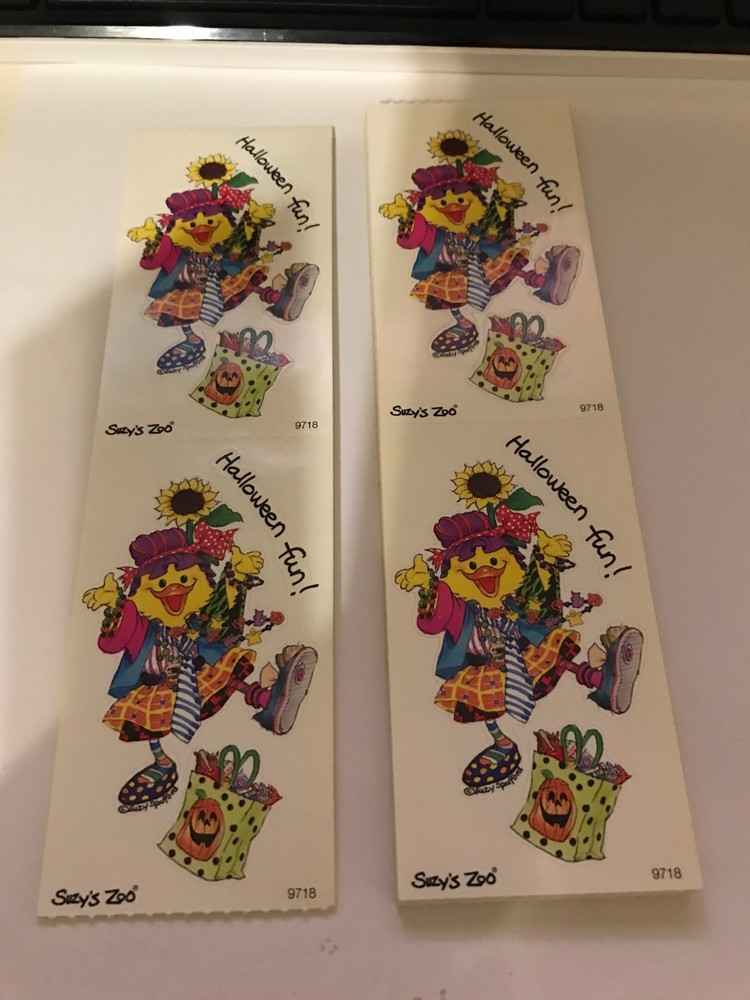 4 suzy's zoo modules stickers