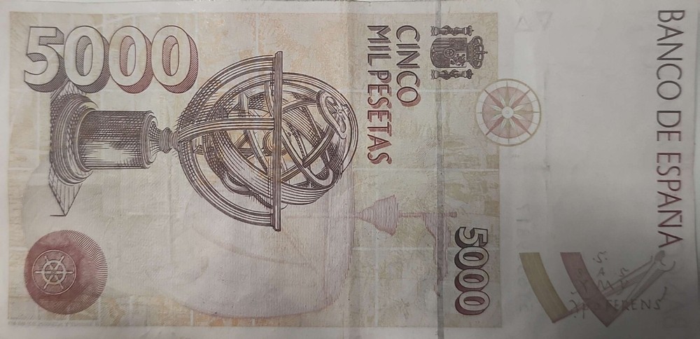 1992 Spain 5000 Pesetas