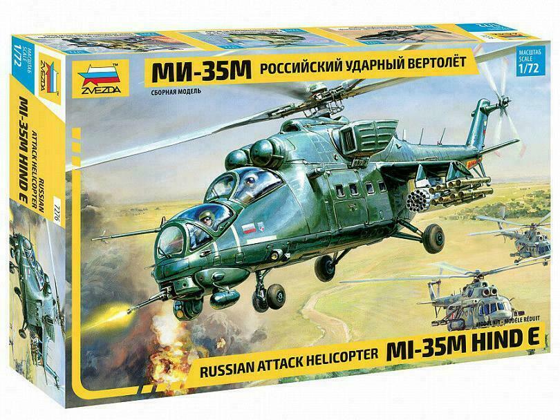 1/72 ZVEZDA 7276 MI-35M HIND E Helicopter