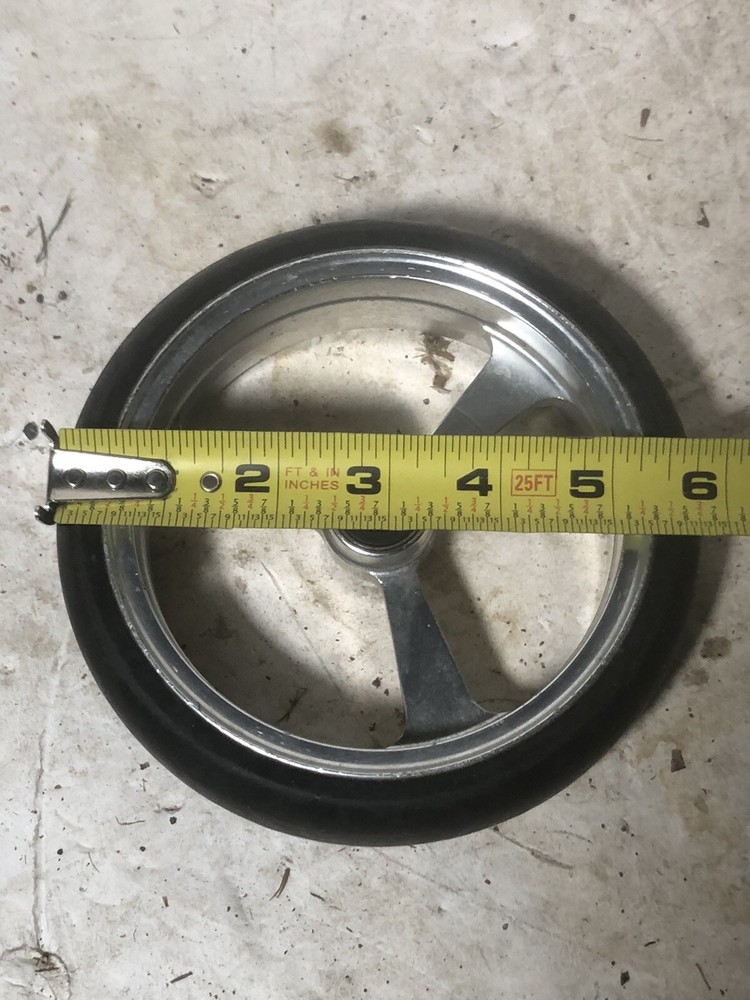 Soft Roll Single Caster 5 3/4 (6”) Ki Mobility Tire