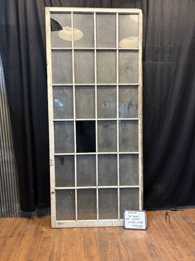 24-Pane Wood-Framed Window GS6017
