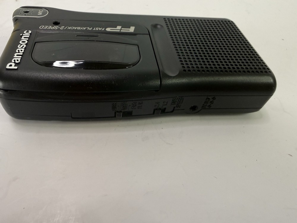 Panasonic Microcassette Recorder Fast Playback 2-Speed RN-202