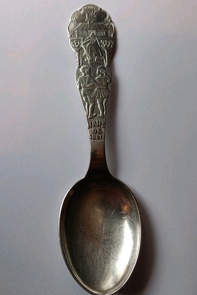 Hansel And Gretel .830 Silver Spoon Norway