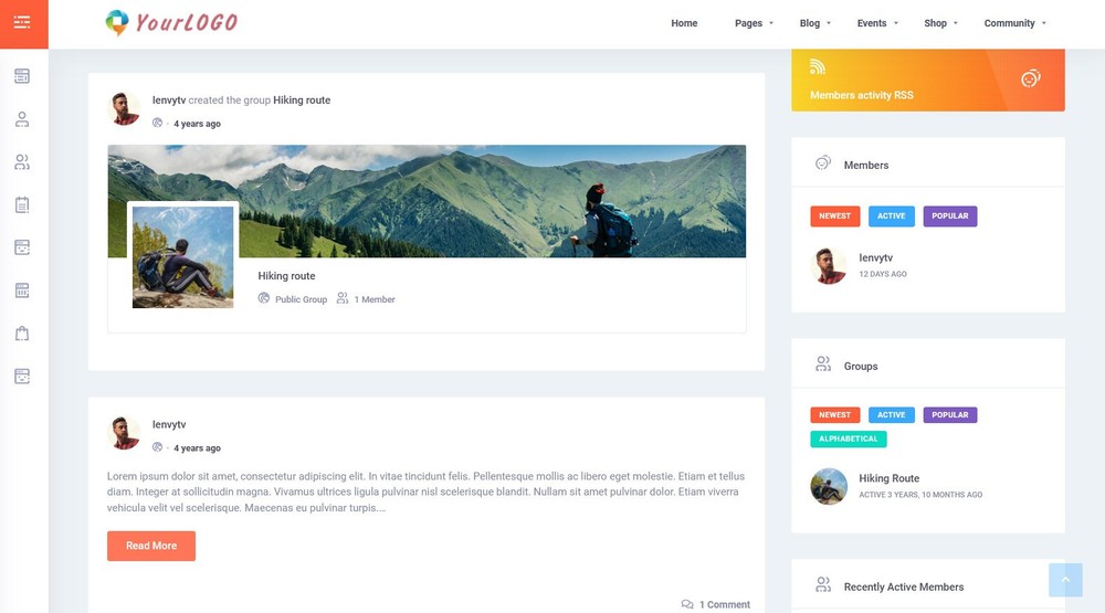 Social Networking  Wordpress Website + Free Hosting and Installation with SSL