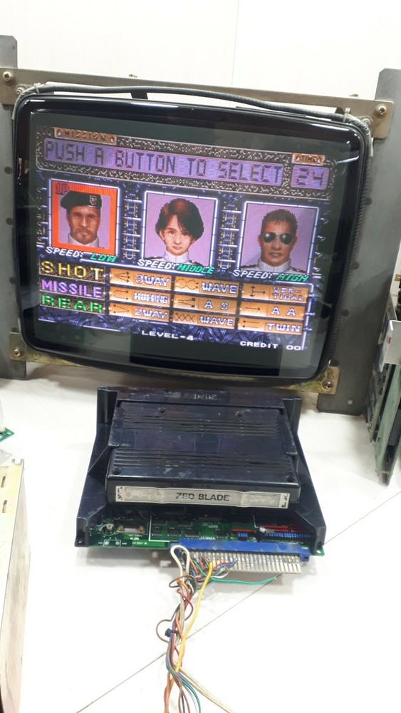 ZED BLADE MVS Neo Geo PCB ORIGINAL