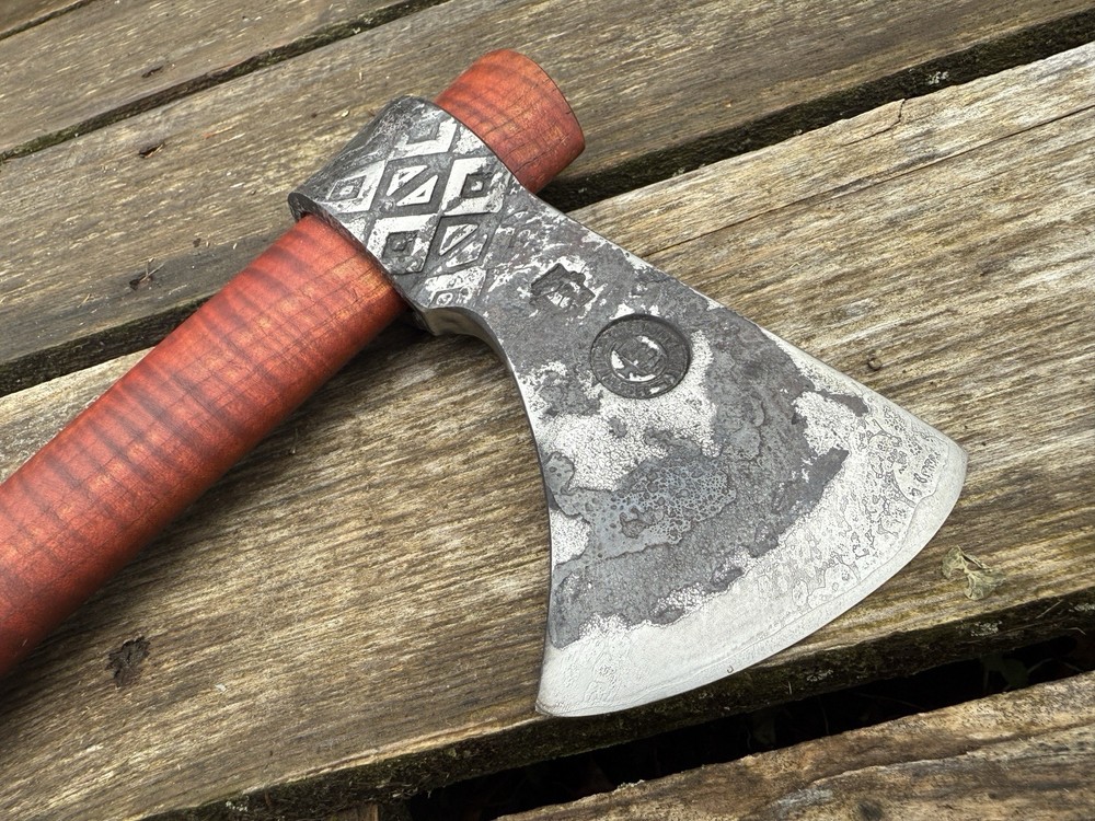 Gold Point Forge RMJ Ryan Johnson Custom Tomahawk