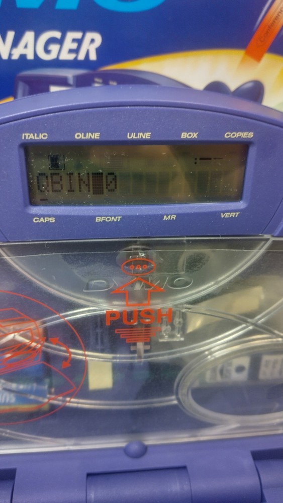 Dymo Label Manager Maker 200 Machine W Box Tested Working