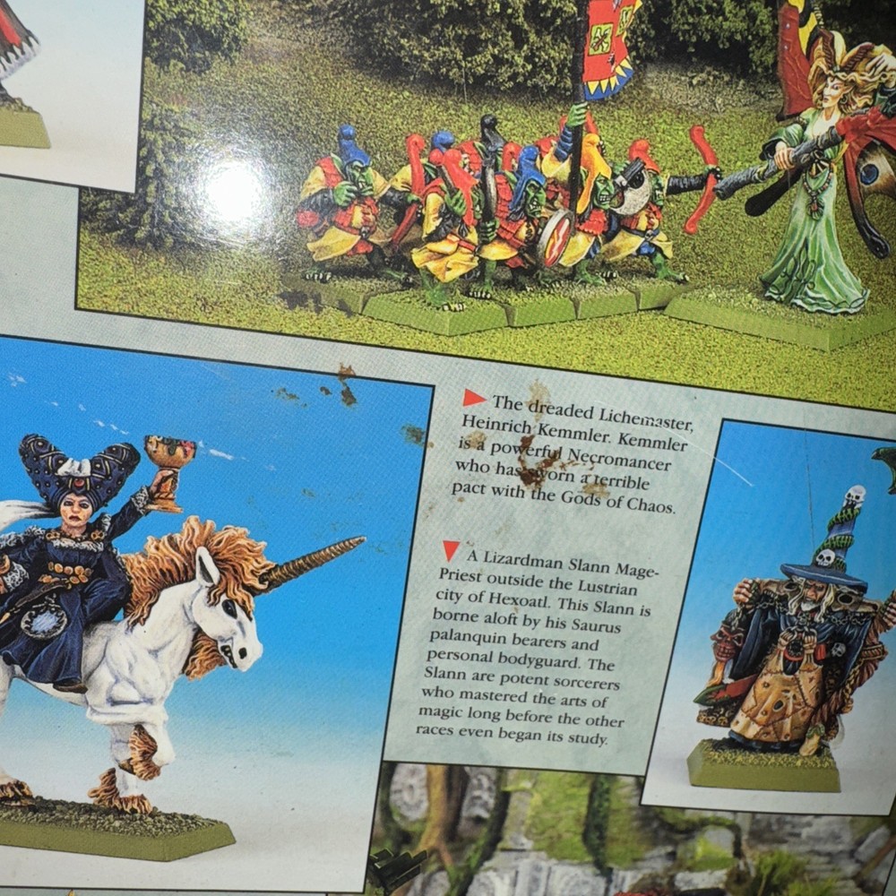 Vintage 1997 Warhammer Magic Supplement Rule Book Games Workshop