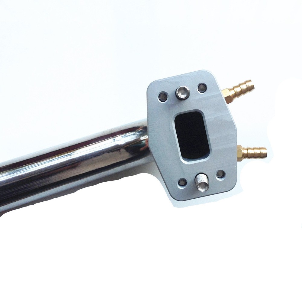100 degree header and flange for marine engine RC boat 235
