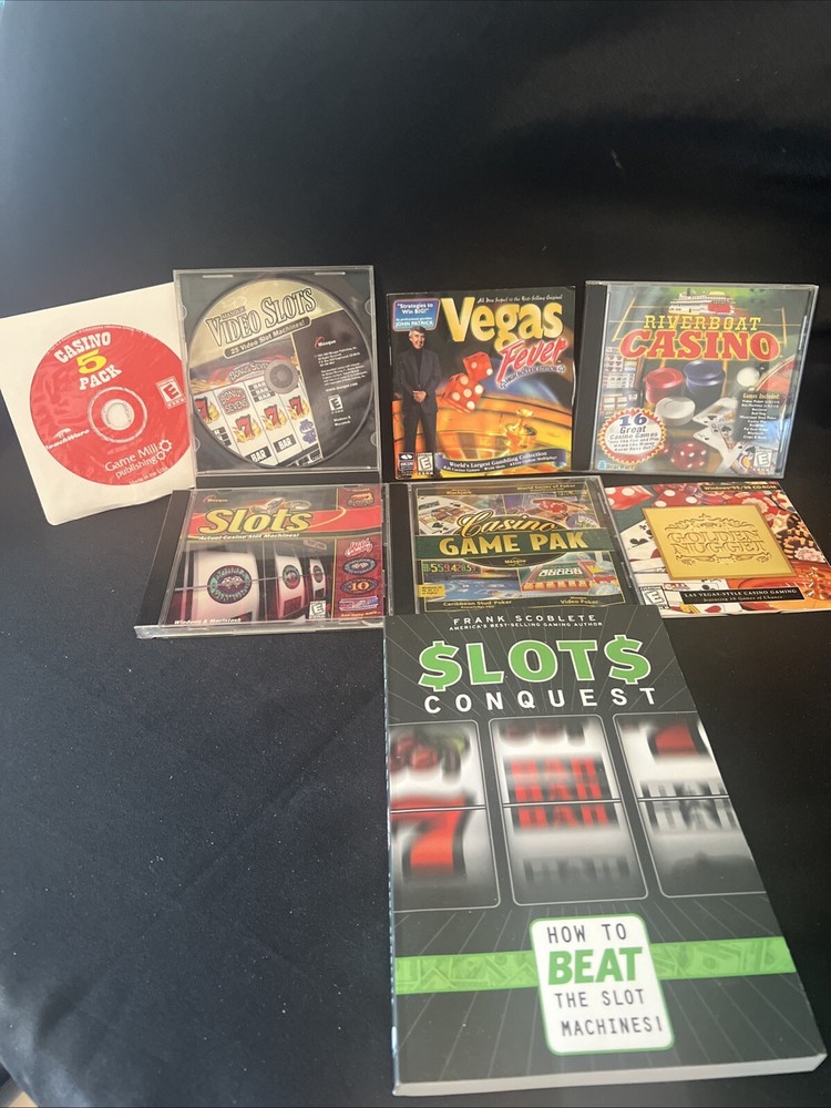 Slot Machine Games CDs And Book