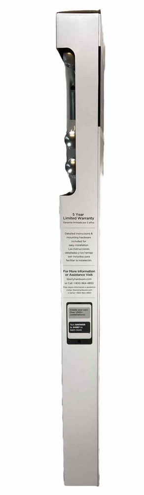 Delta - SDBR011-PC-R - 20" Handle w/ Knobs For Shower Doors Chrome