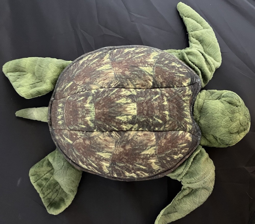 Folkmanis SEA TURTLE 3036 tush tags only EUC PLEASE READ